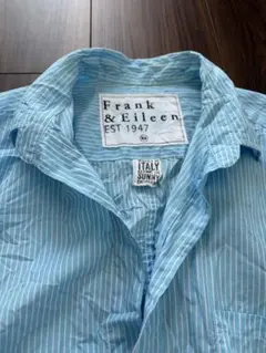 Frank & Eileen ストライプ長袖シャツ/シワ加工のサムネイル
