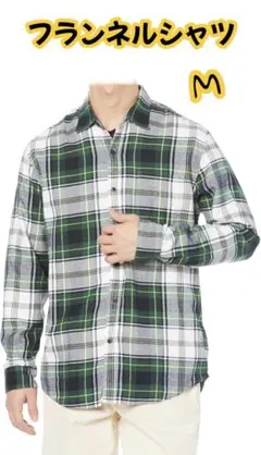 Amazon Essentials フランネルシャツ ネルシャツ メンズ M