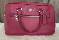 【美品】COACH　ボストン バッグ（ストラップ付き）