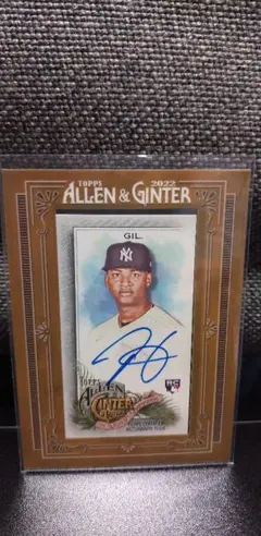 Luis Gil 2022 Topps Allen & Ginter Auto