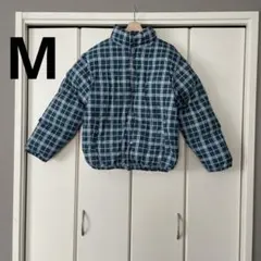 チェック中綿アウター