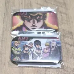 JOJO WORLD ジョジョワ カド丸缶バッジ 黄金の風 護衛チーム ジョルノ
