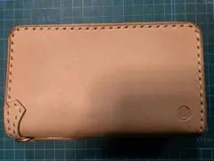 栃木レザー サドルレザー 赤タグ付き ロング トラッカーウォレット