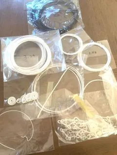 ワイヤーセット（白・黒）