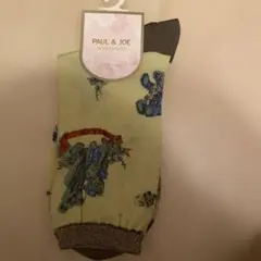 PAUL & JOE 花柄ソックス 23-24cmのサムネイル