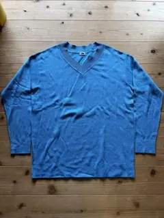 H beauty＆youth UNITED ARROWS青長袖ニットセーター