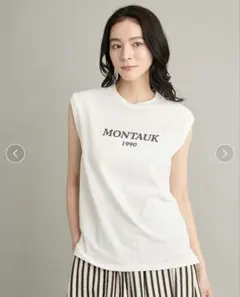 Mila Owen グラフィックノースリーブＴシャツ
