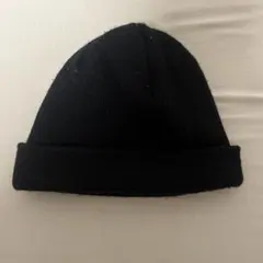 黒 ニット帽