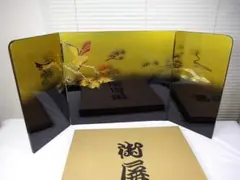 １８号　蒔絵入り　屏風　５月人形　五月人形　鎧兜のサムネイル