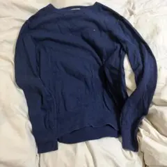 TOMMY HILFIGER ネイビー Vネックセーター 164