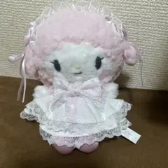 新品　サンリオ　マイスウィートピアノ　ホワイトフリルデザインシリーズ　マスコット