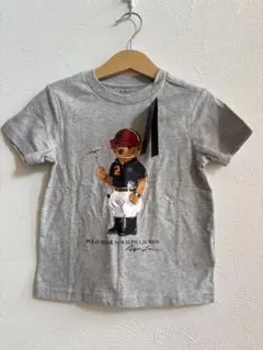 新品未使用ラルフローレンポロベアTシャツ100 グレーのサムネイル