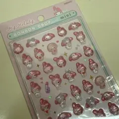 入手困難 正規品 サンリオ ボンボンドロップシール mini マイメロディ1点