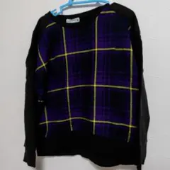 branshes チェック柄 長袖カットソー 110