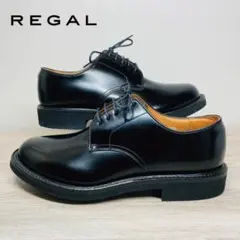 新品 REGAL リーガル JN01 プレーントゥ 外羽根 ビジネス 黒 25のサムネイル