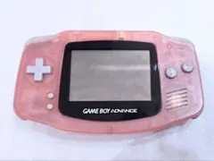 Nintendo 任天堂 ゲームボーイ アドバンス 本体 クリア ピンク