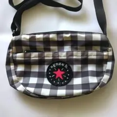 アニエスベー　星柄ショルダーバッグ アウトレット】アニエスベー agnes b. ハンドバッグ felt-startote