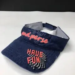 A.P.C. GOLF デニム サンバイザー リボン付き - メルカリ
