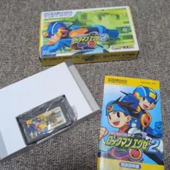 4*】様 完品・動作確認済】ロックマンエグゼ2 GBA ゲームボーイアドバンス