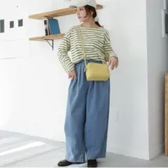 crisp ボリュームデニムパンツのサムネイル