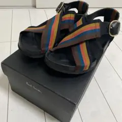 ポールスミス　レザーサンダル　ミュール　ブラック　26cm Powell