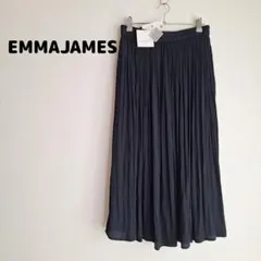 【タグ付き新品】EMMAJAMES プリーツロングスカート pm5500