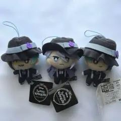 ツイステ　エクストラ寮服マスコット　3種セット　アズール　ジェイド　フロイド