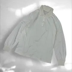 DIORクリスチャンディオールスポーツ　長袖ポロシャツトップス　ホワイトS（C1