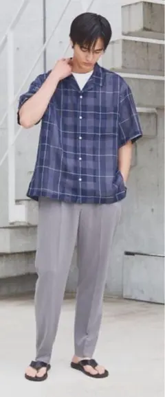 coen 新品未使用 スタイルスリムクリーンパンツ 送料込 大人気