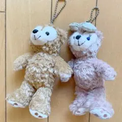 ダッフィー シェリーメイ ぬいぐるみ　キーフォルダー　2点セット