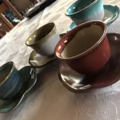 新品　有田焼　お湯呑み茶碗