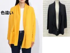 ロングカーディガン 黒