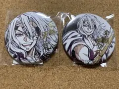 宇髄天元 柱描き下ろしイラストWEBSHOPくじ 箔押し缶バッジ 2種