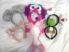 キャラクターカチューシャセット USJ＆Disney