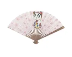 新品】村上隆☆もののけ京都☆美術館☆扇子☆うちわ☆パンダ☆さくら