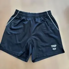 TSP 卓球用 ブラックショートパンツ