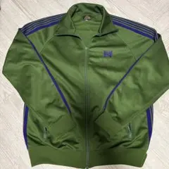 Needles グリーン トラックジャケット Mサイズ 別注 21AW Needles トラックジャケット M ダークグリーン 極美品｜Yahoo