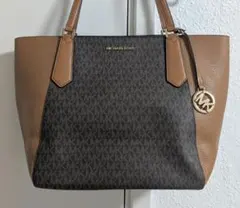 マイケルコース トートバッグ KIMBERLY モノグラム ブラウン