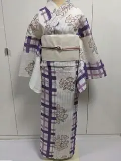 絞り染め　浴衣　夏着物代わりにも 絞り染め 浴衣 夏着物代わりにも | Mercari