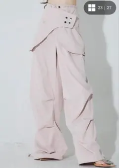HEIHEI ハートポケットカーゴパンツ PINK - メルカリ