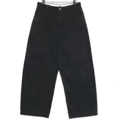 UNIQLO ユニクロ　ワイドフィットチノ　黒　ウエスト73 / S