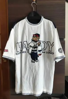 【激レア】ハーディエイミス　ブルアップリケTシャツ　大きめMのサムネイル
