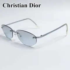 Christian Dior メタリック リムレス サングラス 8702 - メルカリ