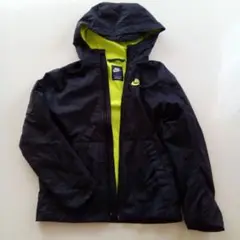 Nike フード付きジャケット 黒/蛍光緑