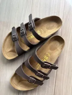BIRKENSTOCK サンダル ブラウン 38サイズ - メルカリ
