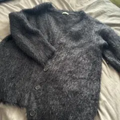 GLACIER ブラック カーディガン Lサイズ