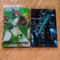 SR2枚セット　ガンダムジークアクス ウエハース ガンダム