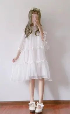 ゆめかわいい　セット　ワンピース　アンクルージュ好き　レース