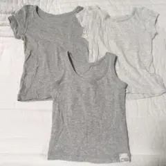 無印良品 子ども用肌着 3枚セット 90