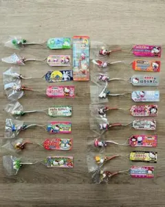 サンリオ ハローキティ 明治乳業オリジナルストラップ 12個まとめ売り サンリオ ハローキティ 明治乳業オリジナルストラップ 12個まとめ売り